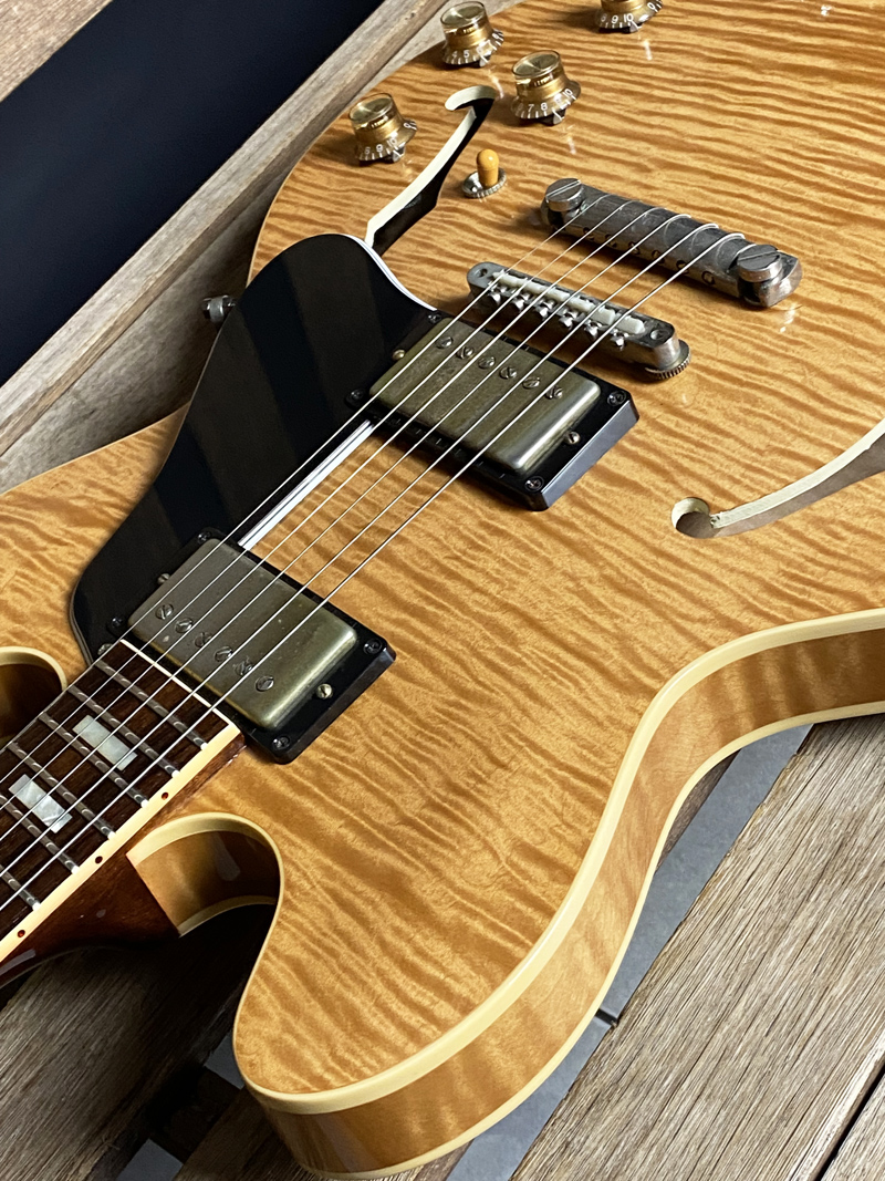 ギター Gibson Memphis ES-335 Gibson Memphis 1961 ES-335 Reissue VOS - Historic Burst | Blue